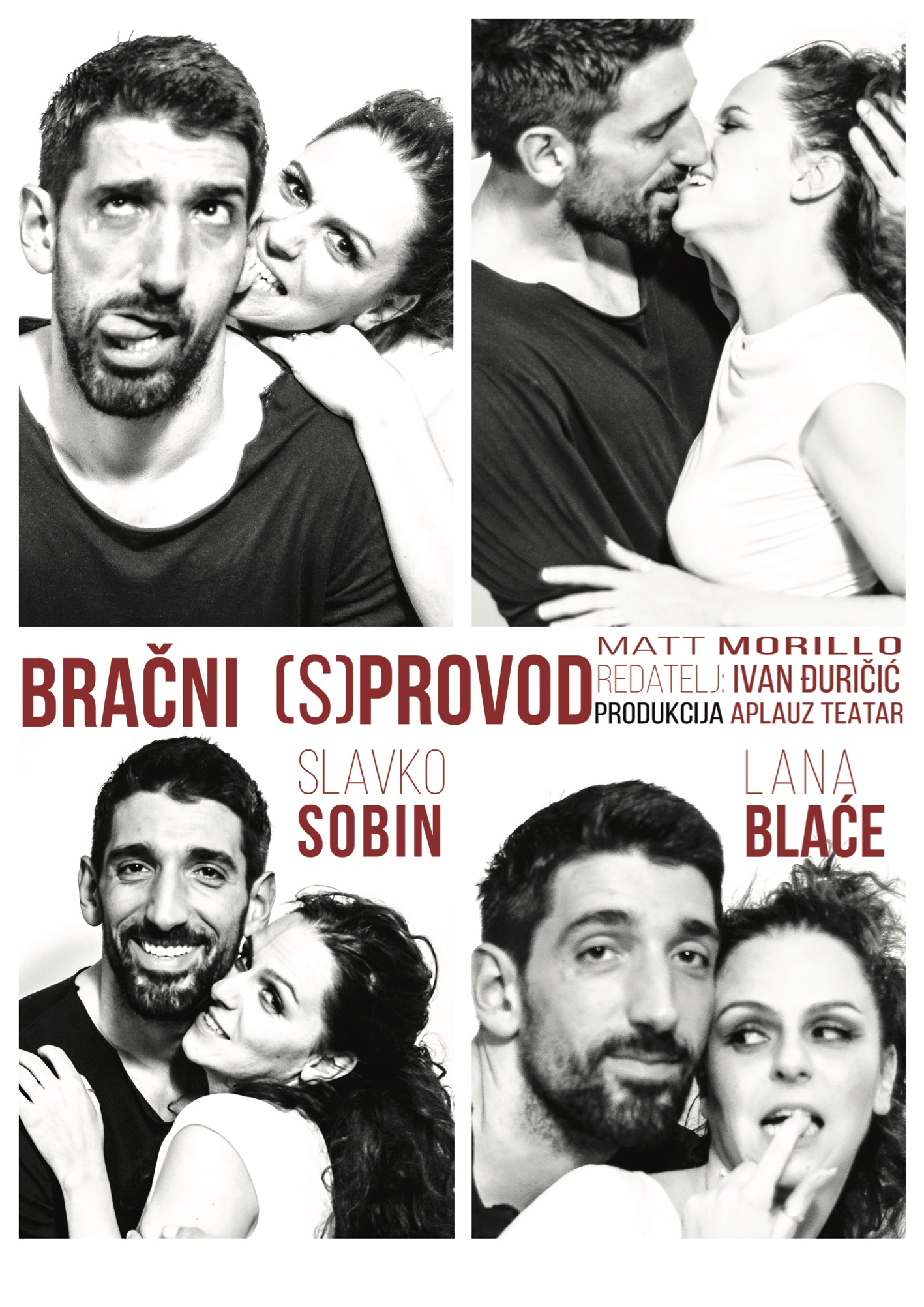 Plakat predstave Bračni (s)provod